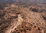 The Twist -- The pioneers' trail as it approaches the Twist, Lamont Crabtree Photo